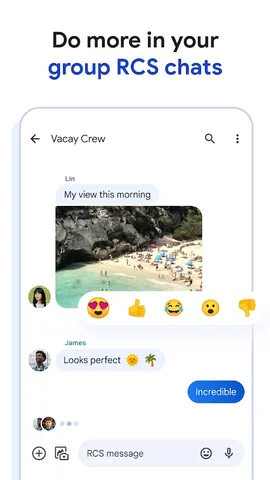 Google Сообщения — скриншот 1