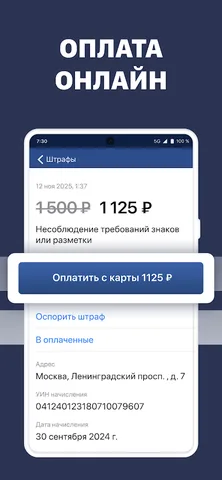 Штрафы ГИБДД — скриншот 6