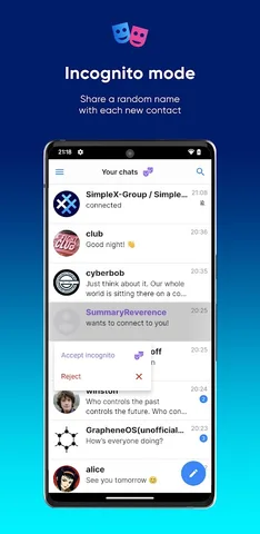 SimpleX Chat — скриншот 3